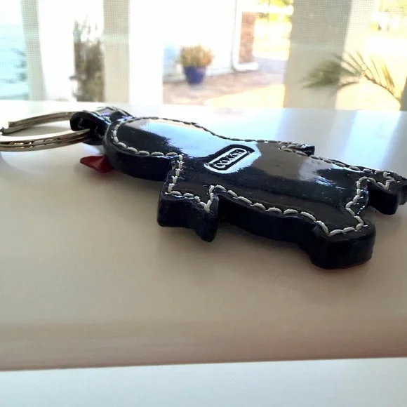 Coach Penguin Keychain with Red Bow and Scarf - Picture 6 of 9